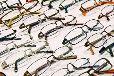 Image of glasses on a table.